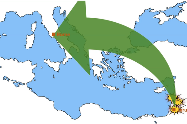 Map of the gospel
